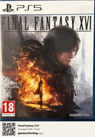 Final Fantasy XVI PlayStation 5, PAL box front