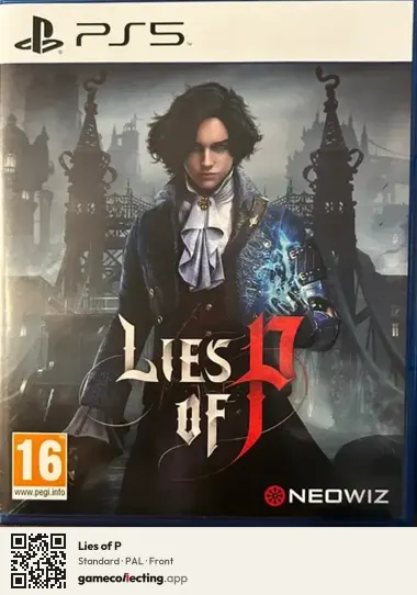 Lies of P PlayStation 5, PAL box front