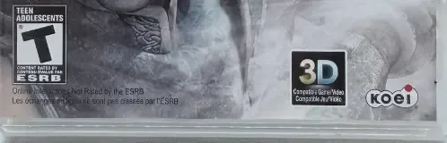 Dynasty Warriors 7, the ESRB box on its front