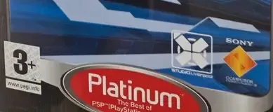 Wipeout Pure, the PEGI square on its front