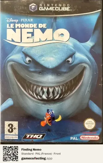 Finding Nemo Nintendo GameCube, France box front