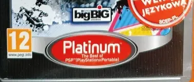 MotorStorm: Arctic Edge, the PEGI square on its front