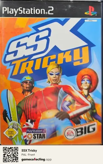 SSX Tricky PlayStation 2, PAL box front