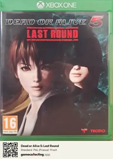 Dead or Alive 5: Last Round Xbox One, France box front