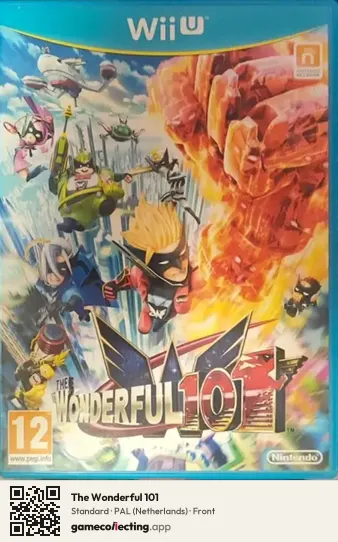The Wonderful 101 Nintendo Wii U, Netherlands box front