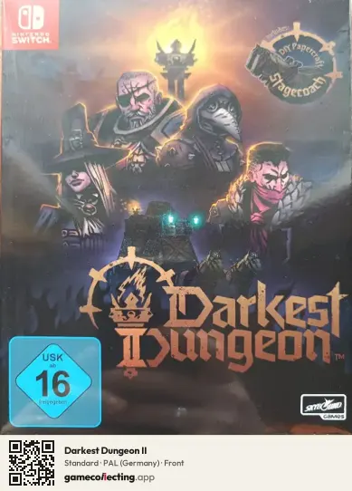 Darkest Dungeon II Nintendo Switch, Germany box front
