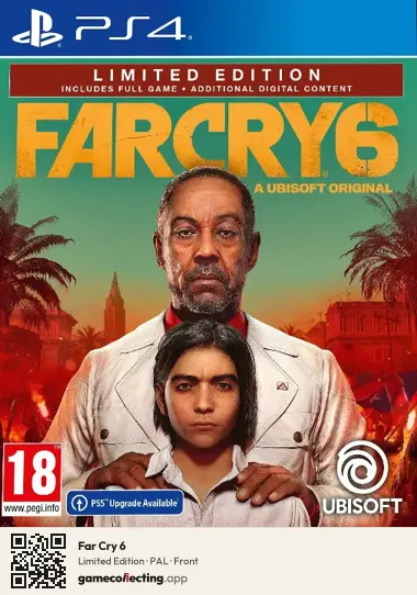 Far Cry 6 PlayStation 4, PAL box front