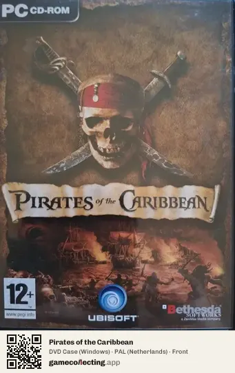 Pirates of the Caribbean Computer, Netherlands box front