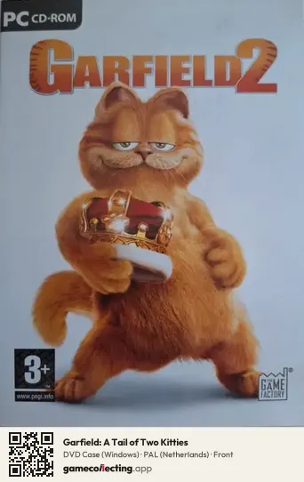 Garfield: A Tail of Two Kitties Computer, Netherlands box front