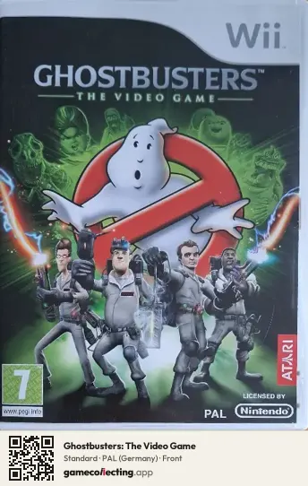 Ghostbusters: The Video Game Nintendo Wii, Germany box front