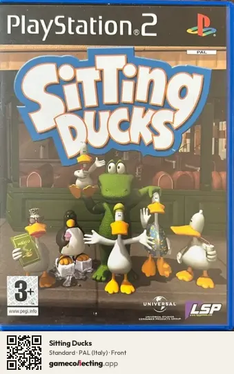 Sitting Ducks PlayStation 2, Italy box front