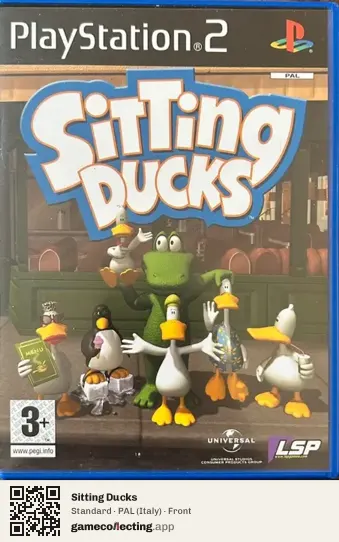 Sitting Ducks PlayStation 2, Italy box front