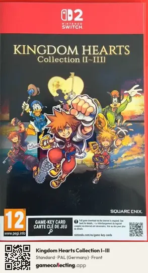 Kingdom Hearts Collection I–III Nintendo Switch 2, Germany box front