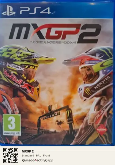 MXGP 2 PlayStation 4, PAL box front