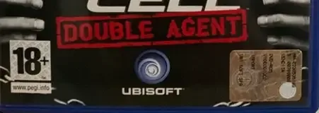 Tom Clancy's Splinter Cell: Double Agent, the PEGI square on its front