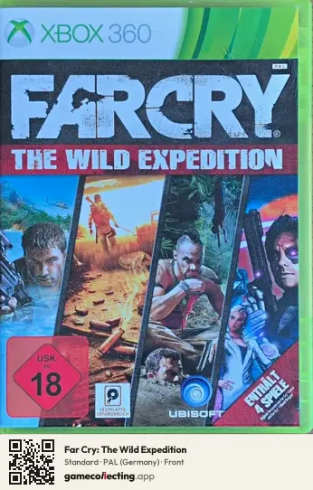 Far Cry: The Wild Expedition Xbox 360, Germany box front