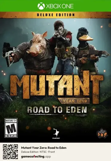 Mutant Year Zero: Road to Eden Xbox One, NTSC box front