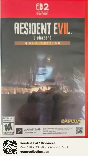 Resident Evil 7: Biohazard Nintendo Switch 2, North America box front