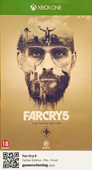 Far Cry 5 Xbox One, PAL box front