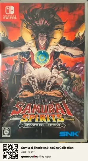 Samurai Shodown NeoGeo Collection Nintendo Switch, Asia box front