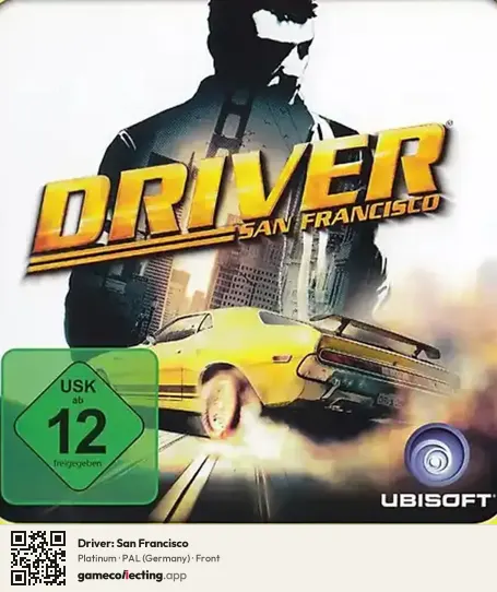 Driver: San Francisco PlayStation 3, Germany box front