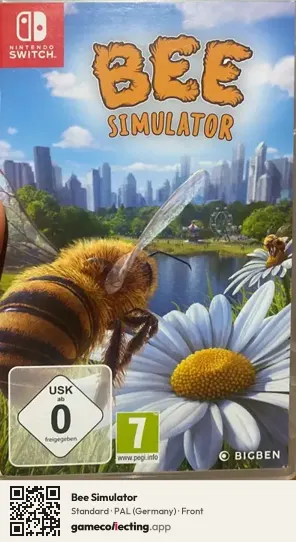 Bee Simulator Nintendo Switch, Germany box front