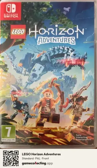 LEGO Horizon Adventures Nintendo Switch, PAL box front