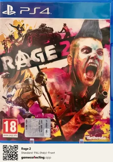 Rage 2 PlayStation 4, Italy box front