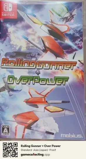 Rolling Gunner + Over Power Nintendo Switch, Asia box front