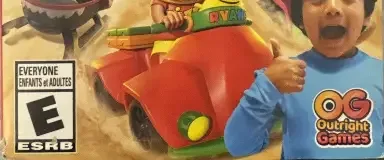 Race with Ryan, the ESRB box on its front