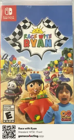 Race with Ryan Nintendo Switch, NTSC box front