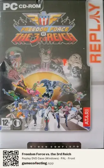 Freedom Force vs. the 3rd Reich Computer, PAL box front