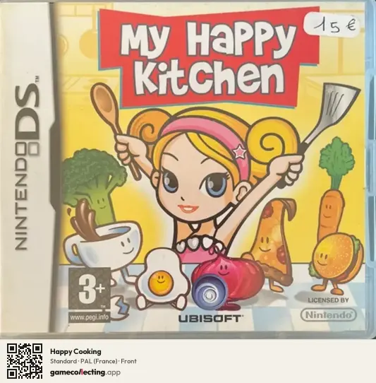 Happy Cooking Nintendo DS, France box front