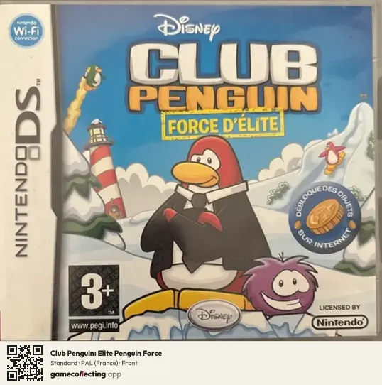Club Penguin: Elite Penguin Force Nintendo DS, France box front