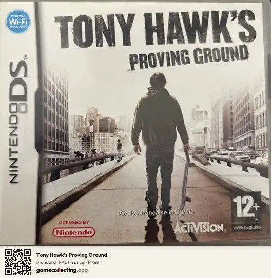 Tony Hawk's Proving Ground Nintendo DS, France box front