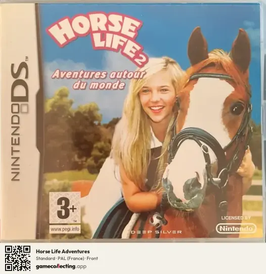 Horse Life Adventures Nintendo DS, France box front