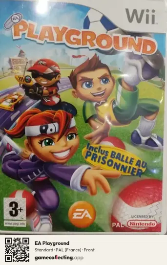 EA Playground Nintendo Wii, France box front