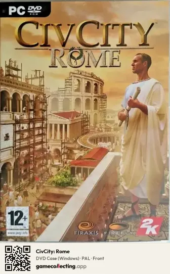 CivCity: Rome Computer, PAL box front