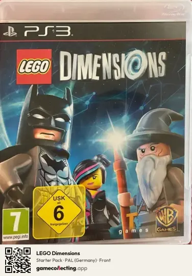 LEGO Dimensions PlayStation 3, Germany box front