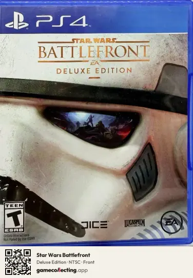 Star Wars Battlefront PlayStation 4, NTSC box front