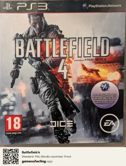 Battlefield 4 PlayStation 3, Nordic countries box front