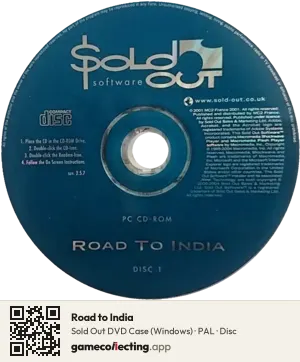 Road to India Computer, PAL disc