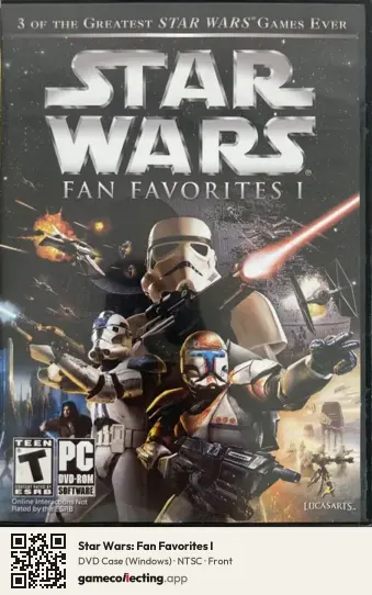 Star Wars: Fan Favorites I Computer, NTSC box front