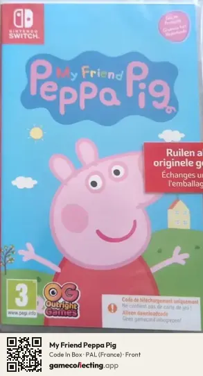 My Friend Peppa Pig Nintendo Switch, France box front