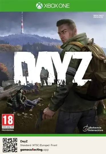 DayZ Xbox One, Europe box front