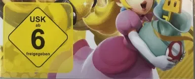 Super Mario Party Jamboree, the USK square on its front