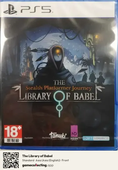 The Library of Babel PlayStation 5, Asia (English) box front