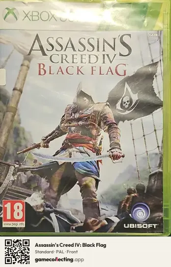 Assassin's Creed IV: Black Flag Xbox 360, PAL box front