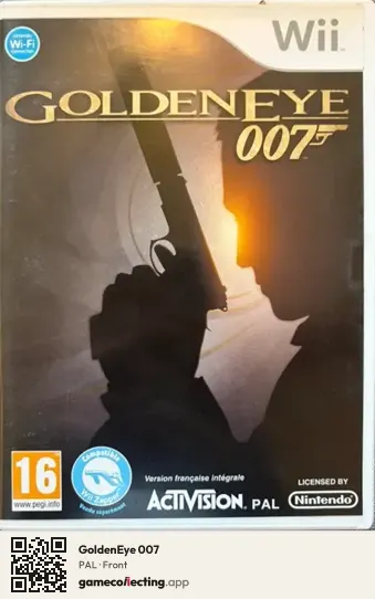 GoldenEye 007 Nintendo Wii, PAL box front