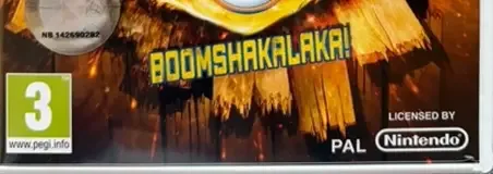 NBA Jam, the PEGI square on its front